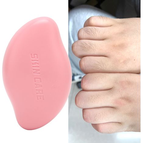 Appareil d'épilation pour femmes, appareil d'épilation pour les jambes, les bras et le dos des filles, appareil d'épilation portable, facile à nettoyer, réutilisable, outil exfoliant et d'épilation, r (1/5)