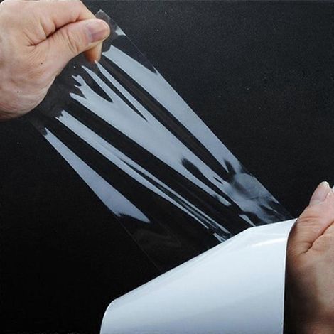 Film protecteur anti-rayures pour porte 20x100cm, autocollant peau de rhinocéros, film intérieur auto anti-égratignure, protection véhicule. (1/4)