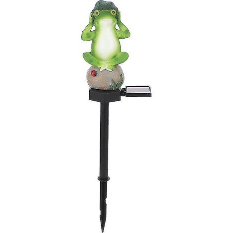 1 lampe solaire à piquer pour pelouse
