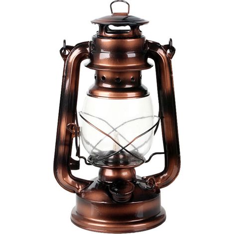 Storm Lamp—Retro Portable Camping Gas Lamp Mood Lamp Outdoor Horse Lantern Kerosene-24x15x11.3cm