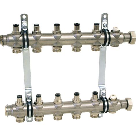 Distributeur de chauffage WS 11 groupes type e-class 5511 Ecrou 1 rotation libre ,