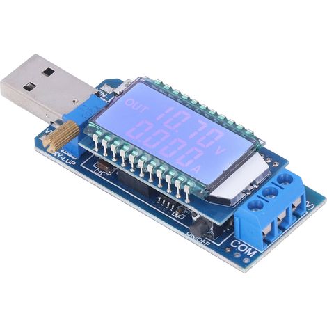 Buck-Boost-Netzteilmodul für 2-Zoll-Displays, Desktop-USB-Regler, DC/DC 5 V bis 3,3 V, 9 V, 12 V, 24 V (1/5)