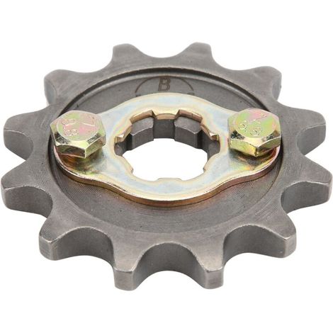 Jeffergarden 530 Chane Pignon Avant Cog 0.8in Arbre Alliage De Fer pour Moto Pit Dirt Bike ATV Go Kart Quad (1/5)