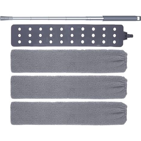 Plumeau pour Dessous de Meubles - Balai Plat Lavable - Nettoyeur de (1/5)