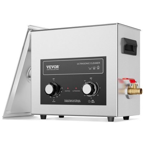 Nettoyeur à Ultrasons Numérique 6 L - Bac Ultrasons 180 W (1/5)