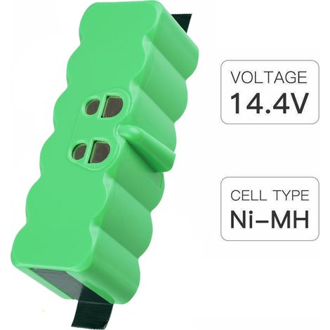 6,8 Ah 14,4 V Kompatibel mit Roomba Akku Ersatzakku R3 500 600 700 800 900 Serie 510 530 531 532 535 536 540 550 552 560 570 580 595 620 650 660 760 770 780 790 800 870 (1/5)