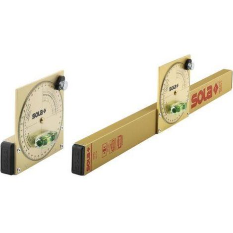 SOLA MEDIDOR DE ÁNGULOS DE ALUMINIO MAGNÉTICO NAM LONGITUD.(mm) 130