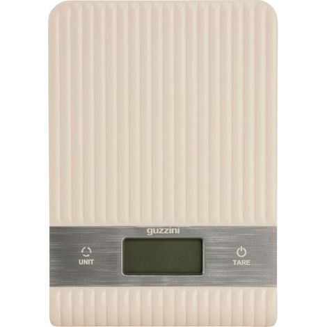 Guzzini Sous Chef Digitale Küchenwaage, creme