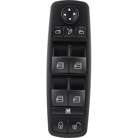 Commutateur de fenêtre principal d'alimentation - Pour Mercedes Benz W169 classe A W245 classe B - 1698206710 (1/4)