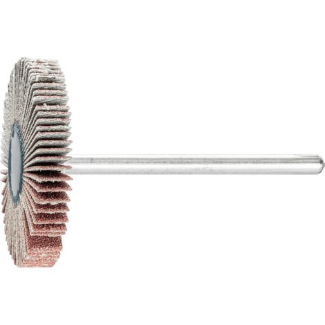 PFERD TOOLS Korund Fächerschleifer F Ø 30x5 mm Schaft-Ø 3 mm A180 für Feinschliff und Finish 10 Stk