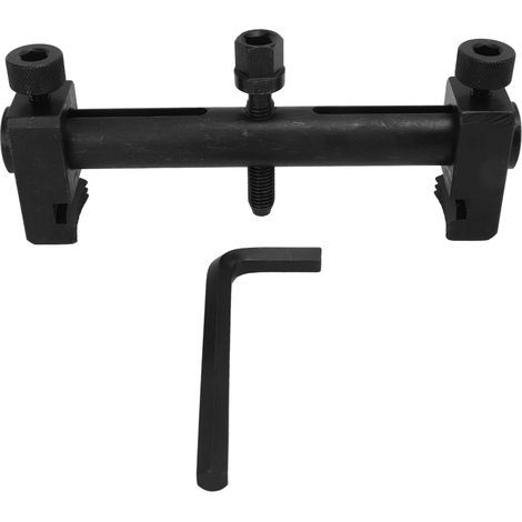 Yctze Extracteur de Poulie d'entraînement nervuré en Acier au Carbone Haute Résistance, Kit d'outils d'arbre à Cames de 30 à 160 Mm pour Véhicule Extracteur de Poulie (1/5)