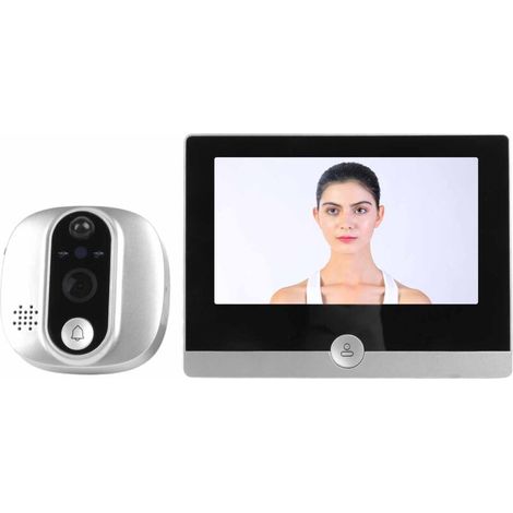 Peudometer Smart Wireless Wifi Two-Way Video Talk Digital Door Viewer for Home Security (1/5)