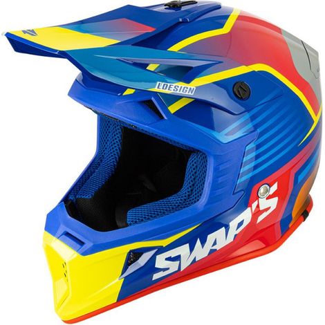 Casque Cross BLUR S818 (1/4)