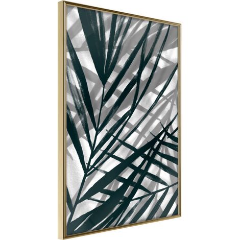 Affiche Murale Encadrée "Cover from the Sun" 21 x 30 cm Or