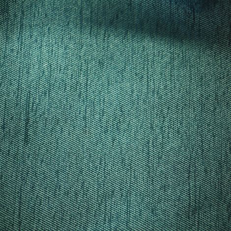 Tissu uni non feu M1 en velours fiore Bleu Canard 280 cm