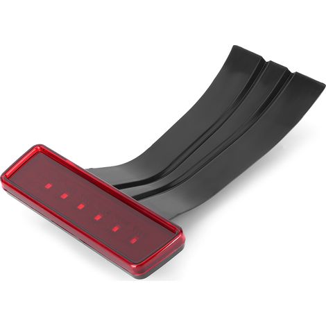 Helle LED-Rückleuchte für Jeep Wrangler JK 2/4-Türer (2007–2018), rote Linse, wasserdicht (IP68), Brems- und Zusatzbeleuchtung (1/5)