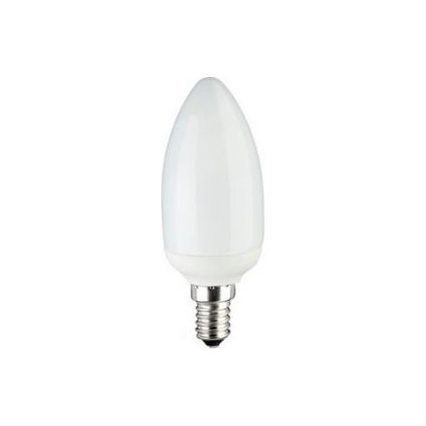 Lampada oliva 7W 230V E14 luce naturale 4000K per lampadari classiciBEG50416