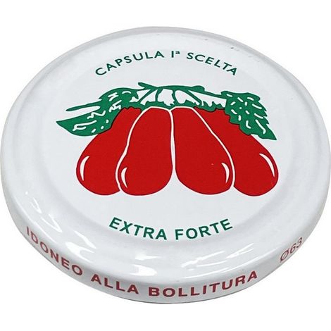 1CF TAPPO CAPSULA POMODORO 100 PZ Ø mm. 63
