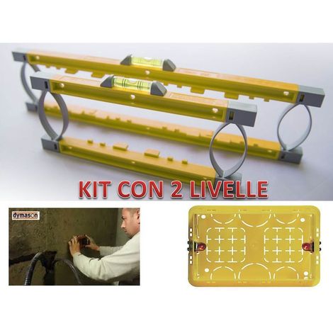 Kit Livelle per montaggio scatole 503 LIVELLA DYMASON