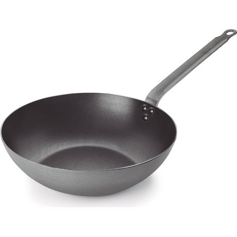 Wok Ferrum, Wok 100% Fer Naturel avec Antiadhésif (1/5)
