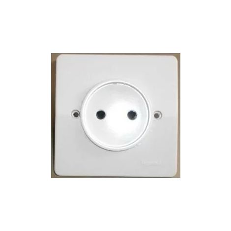 Legrand 080522 - Neptune 2P socket without earth - child protection