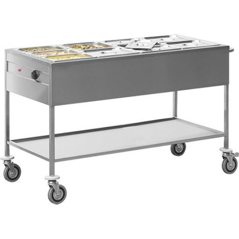 Chariot bain marie - Emga
