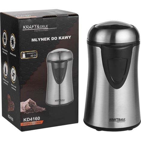 Molinillo de café de 60 g y 300 W  Kraft&Dele