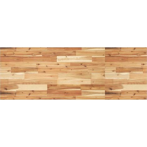 Schreibtischplatte Ölbeschichtung 140x50x2 cm Massivholz Akazie