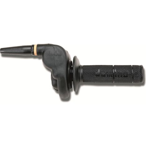 Domino nuevo universal de aluminio 4T completo con tapa y manetas (1150) negro (un cable)