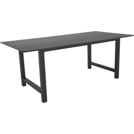 Table à Manger "Count" 220cm Noir (1/3)
