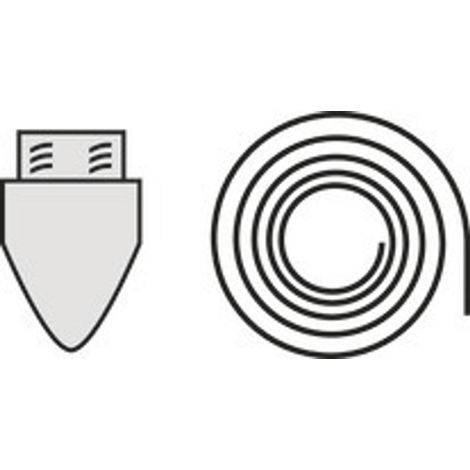 Vaillant Set 4 coni di montaggio/ausilio per inserimento per condotto fumi flessibile DN 80, 303513