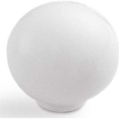BOTTONE SFERICO HARD LUCIDO DIAM TRE 34MM FINITURA BIANCO - ESTAMP - 5001002