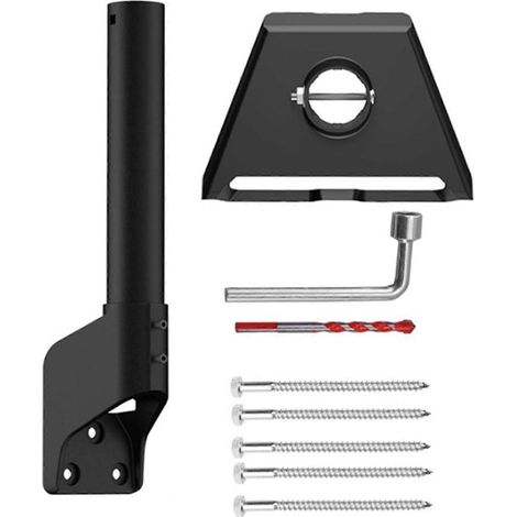 Kit de montage sur toit rotatif à 360° pour antenne parabolique Starlink Gen3 standard V3, avec support mural court. (1/5)