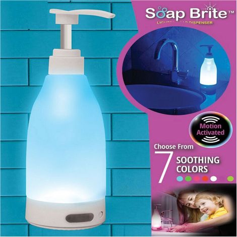 Brite Sensor Seifenspender mit LED-Nachtlicht