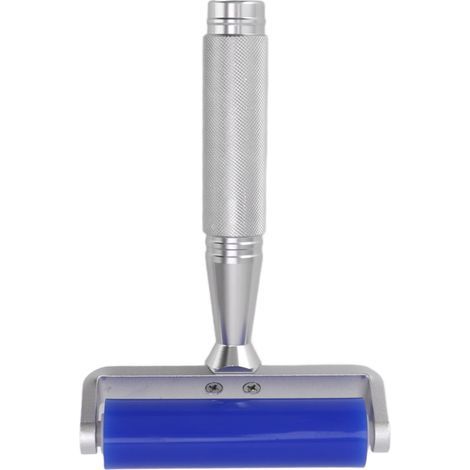 Rouleau adhésif pour cheveux, rouleau dépoussiérant manuel en silicone, outil de nettoyage de films pour écrans, pour un atelier et une maison sans poussière, 10 cm (1/5)