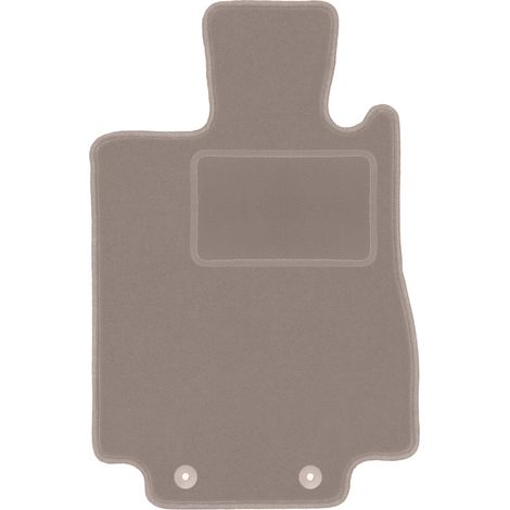 Beige Fahrermatte für: Mercedes S W220 lang (1998-2005)