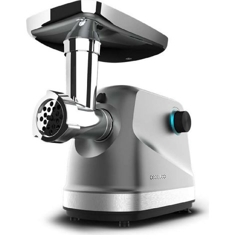 Cecotec Picadora Eléctrica de Carne Crusher 1400 Steel, 1360 W, Óptimo para Picar, Trocear y Cortar (1/5)