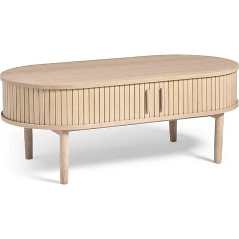 Selsey Meta - Table basse - 120 cm - Chêne blanchi (1/5)