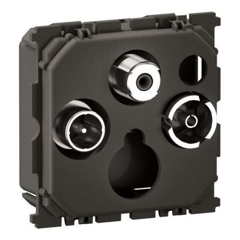 Legrand CM0388 Multiple output television socket, Celiane TV-R-Sat DAB+