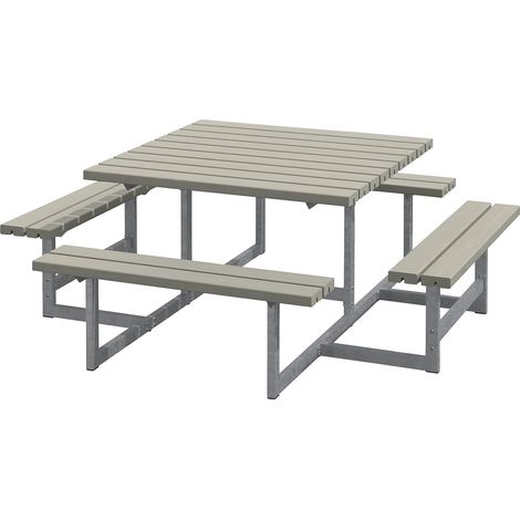 FRANKEL kaiserkraft, Ensemble table et bancs pour 8 personnes, (1/5)