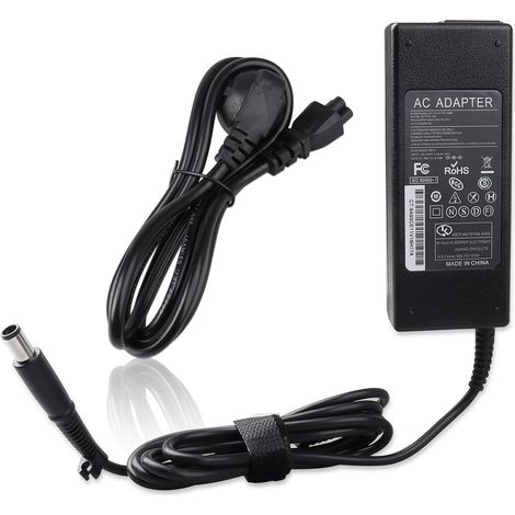 Chargeur pour Ordinateur Portable 90 W 19 V 4,74 A Compatible avec HP Pavilion G4 G6 G7 M6 DM4 DV3 DV4 DV5 DV6 DV7 G32 G42 G56 G60 G61 EliteBook G1 8460p Compaq Presario CQ40 CQ45 Elitedesk (1/5)