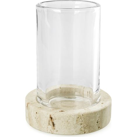 Taza de ba帽o Q-BATH PREMIUM DECOR 1545 travertino + cristal (1/3)
