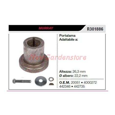 Portalama MURRAY trattorino tagliaerba rasaerba tosaerba R301886