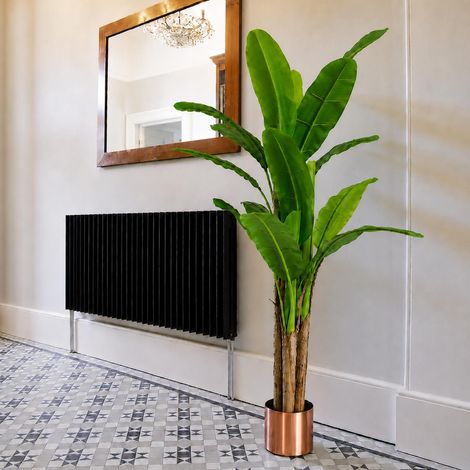 180cm Artificial Banana Tree Tropical Plant Copper Planter Premium (1/5)