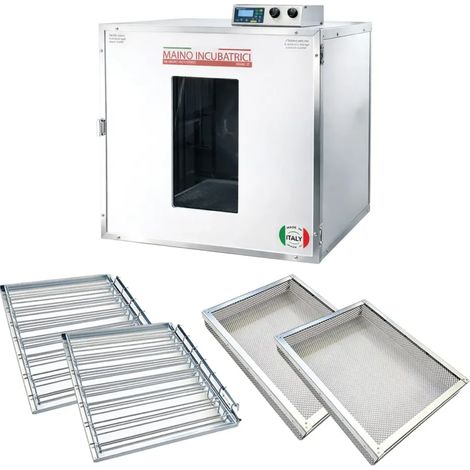Couveuse + 2 Tiroirs de caille à poule + 2 Paniers d'éclosion (1/5)