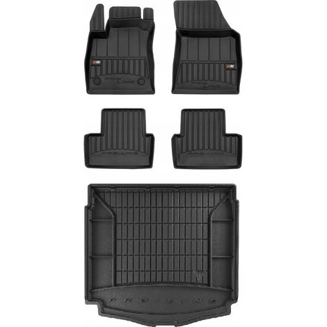 SET alfombrillas goma 3D Renault Megane 4 Kombi del 2016- zkz (1/5)
