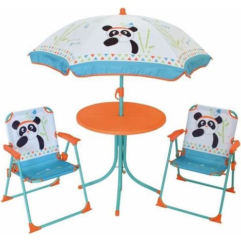 Fun-House Gartenmöbel Panda Schwarz für Kinder