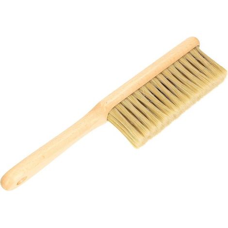 Cepillo de lavado de coches de pelo natural de 305 mm - Cepillo corto para limpiar las ventanas del coche (1/5)
