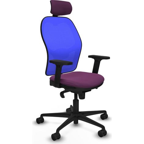 Bürostuhl piqueras y crespo Jorquera blau violett Mesh