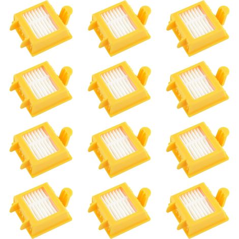 Lntyq 12 filtres compatible avec Roomba 700. Lot de pièces de rechange pour filtre série 7. Remplacement avec douze filtres 720, 730, 750, 760, 765, 770, 772, 776, 780, 785, 790 (1/4)